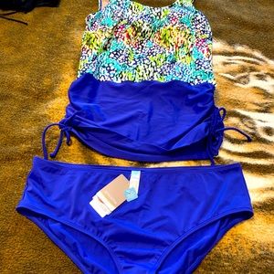 For full figure swim dress